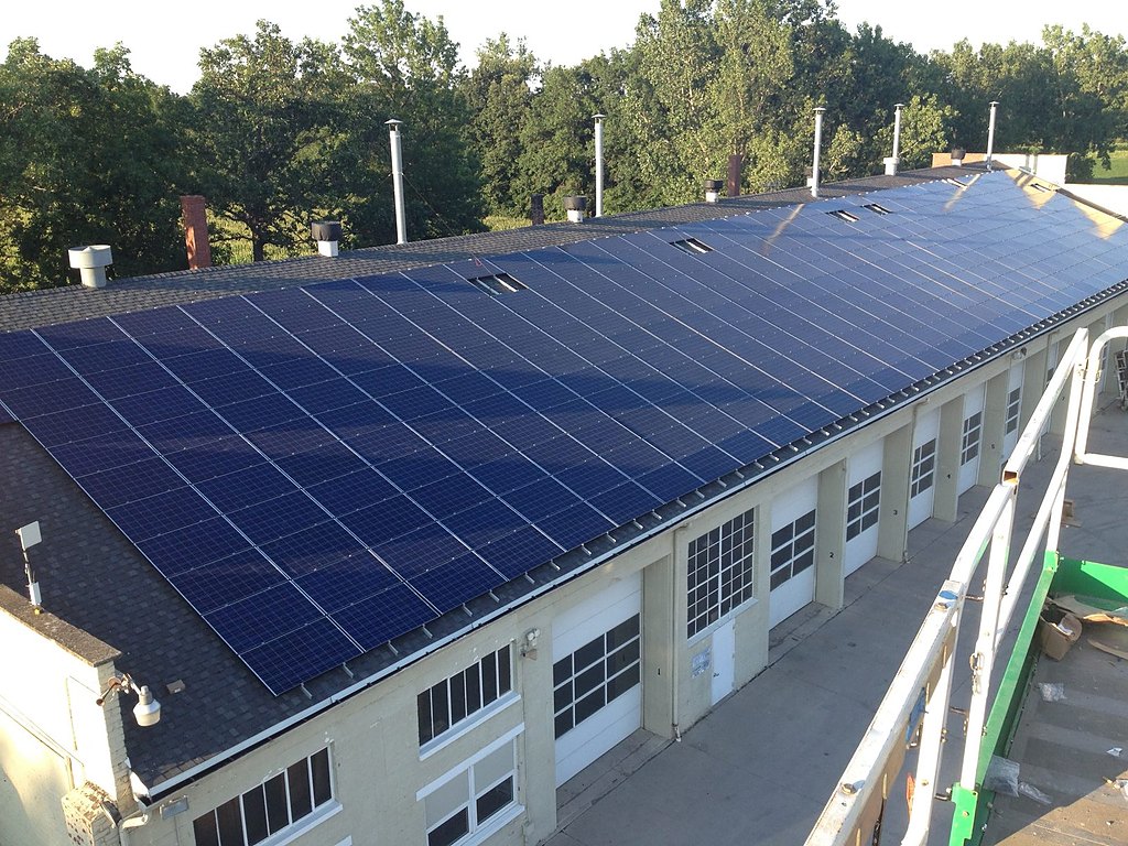 122 kW rooftop array, Ohio